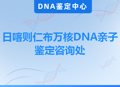 日喀则仁布万核DNA亲子鉴定咨询处