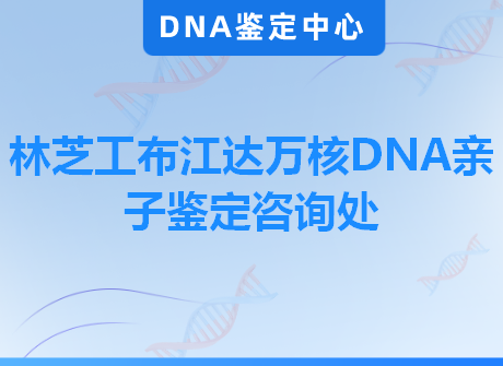 林芝工布江达万核DNA亲子鉴定咨询处
