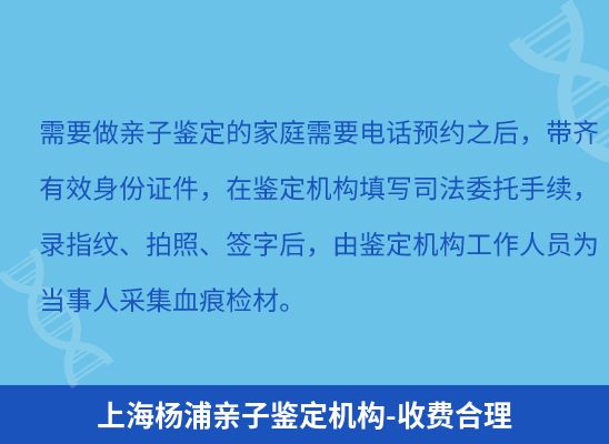 上海杨浦学籍上学、考试亲子鉴定