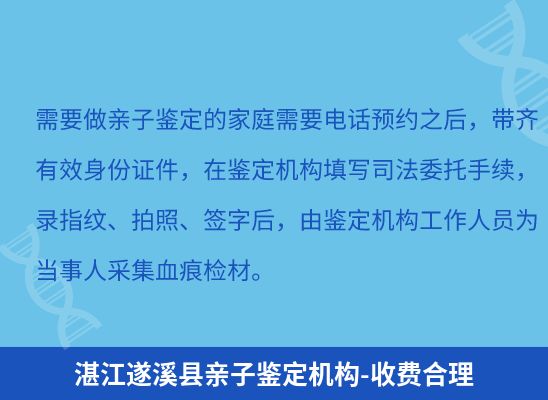 湛江遂溪县学籍上学、考试亲子鉴定