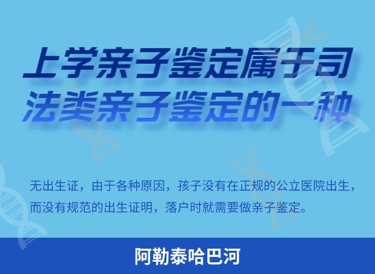 阿勒泰哈巴河学籍上学、考试亲子鉴定