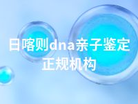 日喀则dna亲子鉴定正规机构