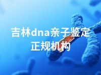 吉林dna亲子鉴定正规机构