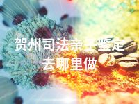 贺州司法亲子鉴定去哪里做