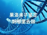 果洛亲子鉴定到哪里去做