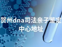 贺州dna司法亲子鉴定中心地址