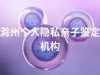 滁州个人隐私亲子鉴定机构
