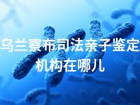 乌兰察布司法亲子鉴定机构在哪儿