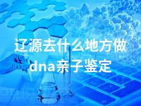 辽源去什么地方做dna亲子鉴定