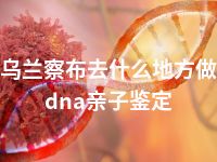 乌兰察布去什么地方做dna亲子鉴定