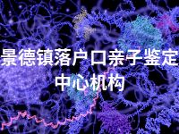 景德镇落户口亲子鉴定中心机构