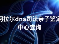 阿拉尔dna司法亲子鉴定中心查询