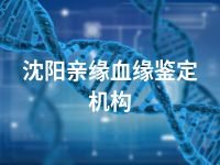 沈阳亲缘血缘鉴定机构