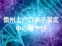 儋州上户口亲子鉴定中心哪个好