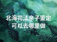北海司法亲子鉴定可以去哪里做