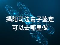 揭阳司法亲子鉴定可以去哪里做