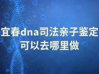 宜春dna司法亲子鉴定可以去哪里做