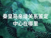 秦皇岛亲缘关系鉴定中心在哪里