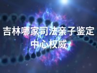 吉林哪家司法亲子鉴定中心权威