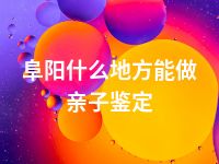 黄山什么地方能做亲子鉴定