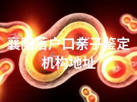襄阳落户口亲子鉴定机构地址
