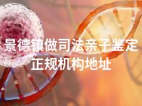 景德镇做司法亲子鉴定正规机构地址