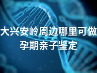大兴安岭周边哪里可做孕期亲子鉴定