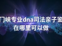 三门峡专业dna司法亲子鉴定在哪里可以做
