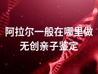 阿拉尔一般在哪里做无创亲子鉴定