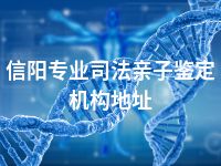 信阳专业司法亲子鉴定机构地址