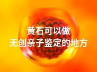 黄石可以做无创亲子鉴定的地方