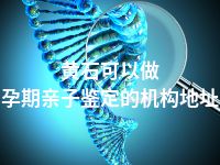 黄石可以做孕期亲子鉴定的机构地址