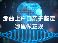 那曲上户口亲子鉴定哪里做正规