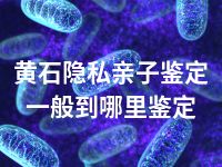 黄石隐私亲子鉴定一般到哪里鉴定