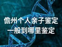 儋州个人亲子鉴定一般到哪里鉴定