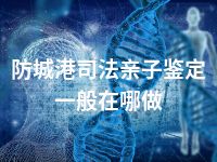 防城港司法亲子鉴定一般在哪做