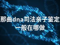 那曲dna司法亲子鉴定一般在哪做