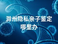 滁州隐私亲子鉴定哪里办