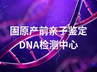 固原产前亲子鉴定DNA检测中心