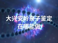 大兴安岭亲子鉴定在哪能做