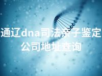 通辽dna司法亲子鉴定公司地址查询