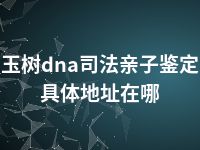 玉树dna司法亲子鉴定具体地址在哪