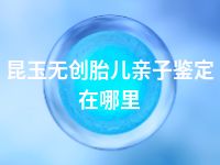 昆玉无创胎儿亲子鉴定在哪里