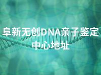 阜新无创DNA亲子鉴定中心地址