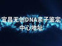 宜昌无创DNA亲子鉴定中心地址