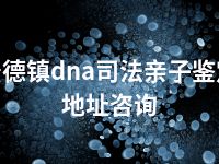 景德镇dna司法亲子鉴定地址咨询