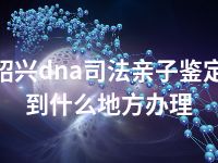 绍兴dna司法亲子鉴定到什么地方办理