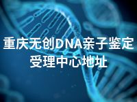 重庆无创DNA亲子鉴定受理中心地址