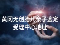 黄冈无创胎儿亲子鉴定受理中心地址