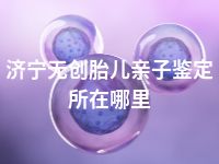 济宁无创胎儿亲子鉴定所在哪里